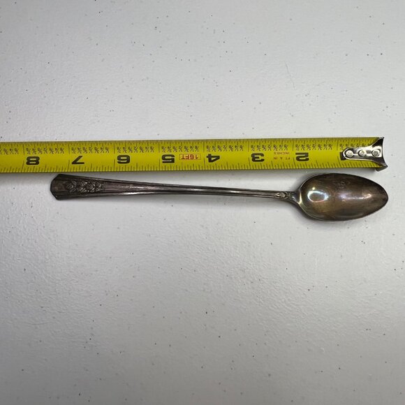 Vintage Wm. Rogers A1 Plus Oneida Community Silver-Plate Serving Spoon - Picture 3 of 8